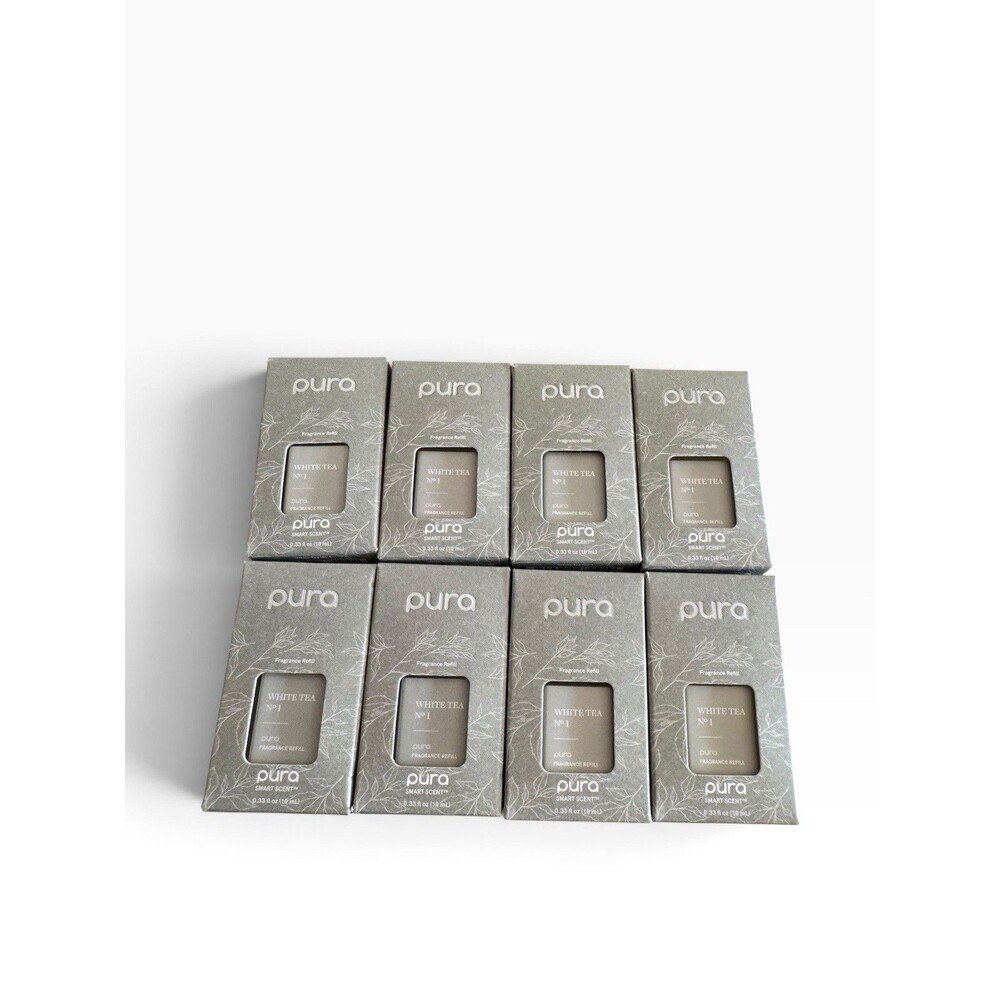 Lot of 8 - Pura White Tea No 1 Smart Fragrance Refills